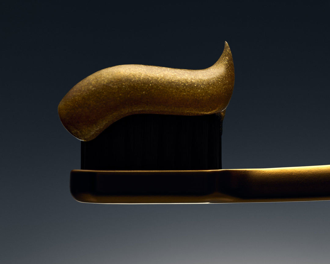 TOOTHPASTE GOLD/BLACK