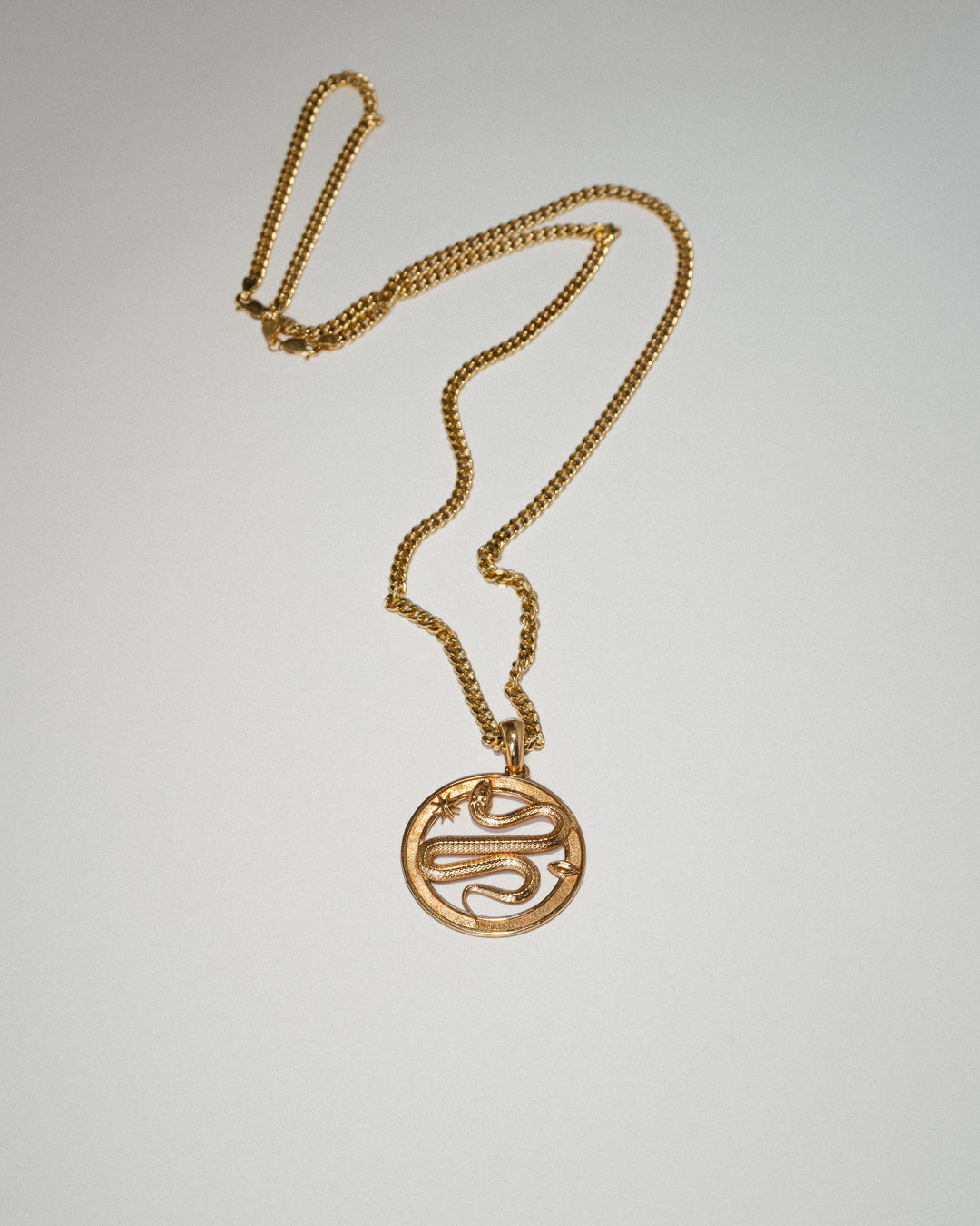 Snake Gold Chain Necklace